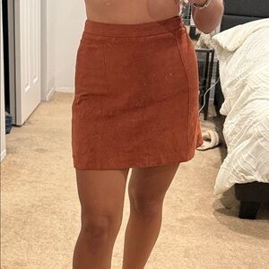 Love By Design Terracotta Pencil Skirt